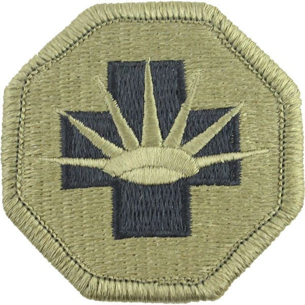 8th Medical Brigade MultiCam (OCP) Patch Patches and Service Stripes