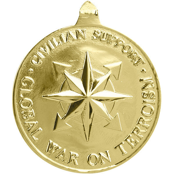 Global War On Terrorism Civilian Service Anodized Medal Military Medals