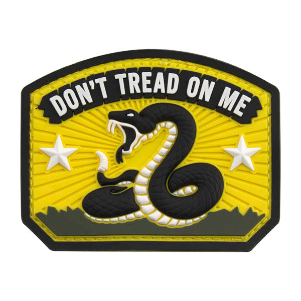 Don't Tread on Me PVC Patch - Color Morale Patches
