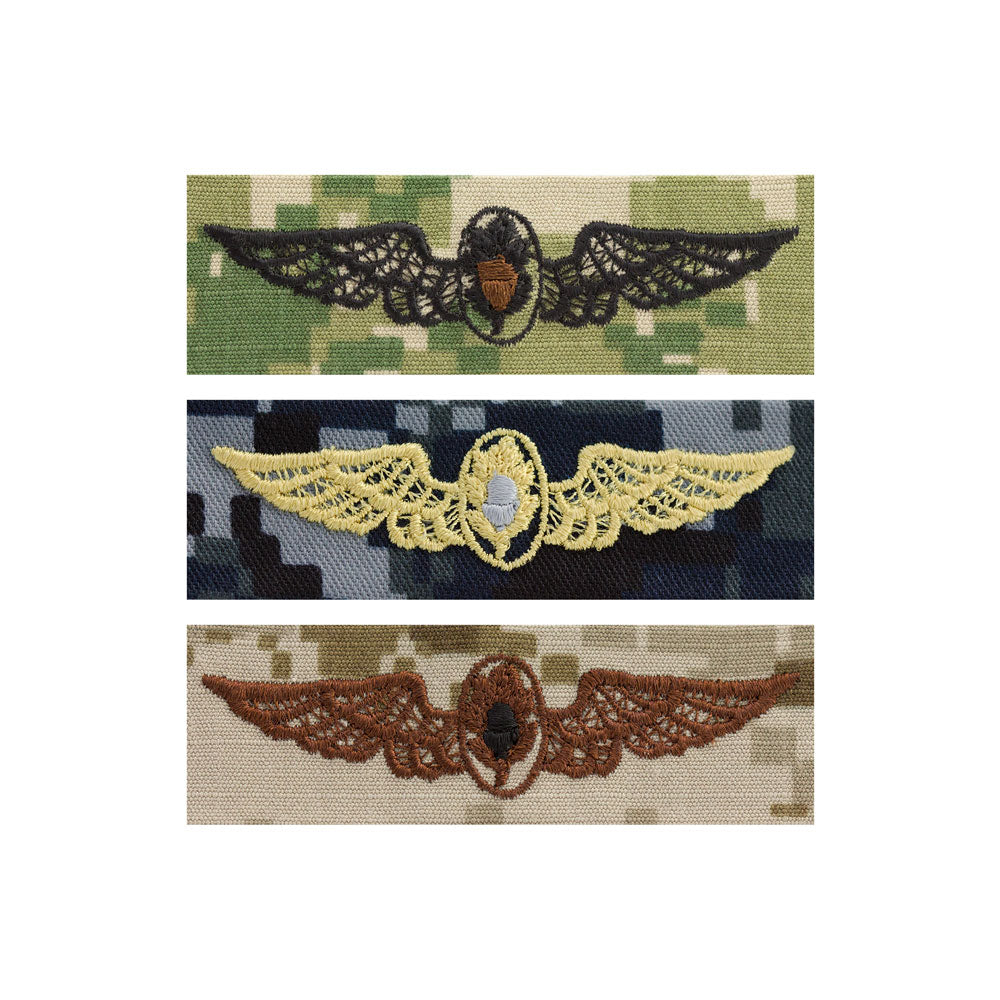 US Navy Embroidered Badge - Flight Surgeon Badges