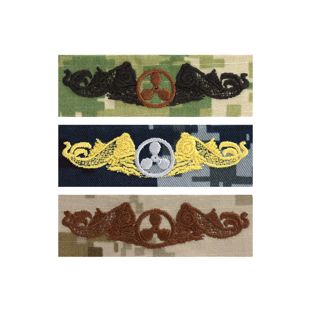 US Navy Embroidered Badge - Submarine Engineering Badges