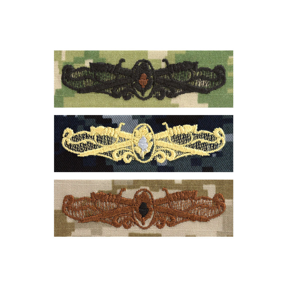 US Navy Embroidered Badge - Surface Warfare Medical Badges