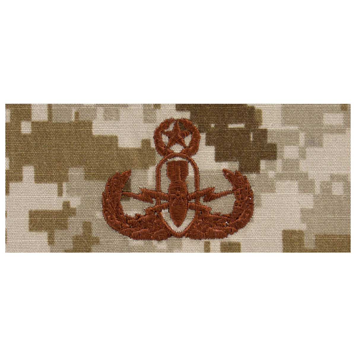 US Navy Embroidered Badge - EOD Master Badges 84798