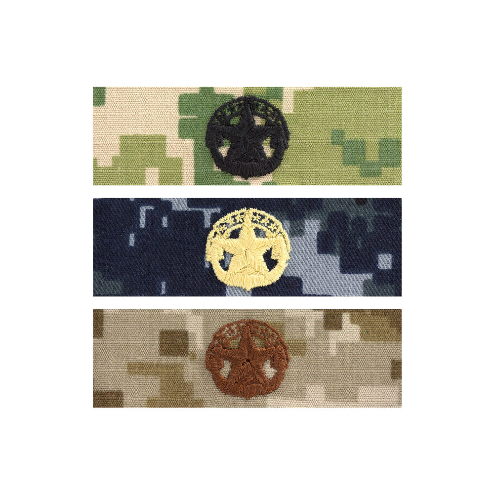 US Navy Embroidered Badge - Command at Sea Badges