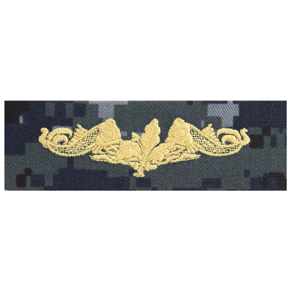US Navy Embroidered Badge - Submarine Supply Badges 84829