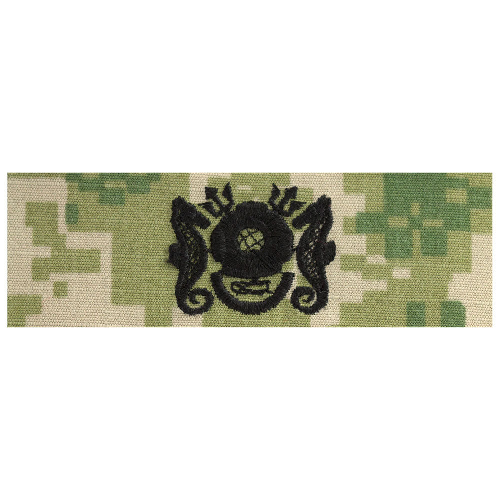 US Navy Embroidered Badge - Diving Officer Badges 84839