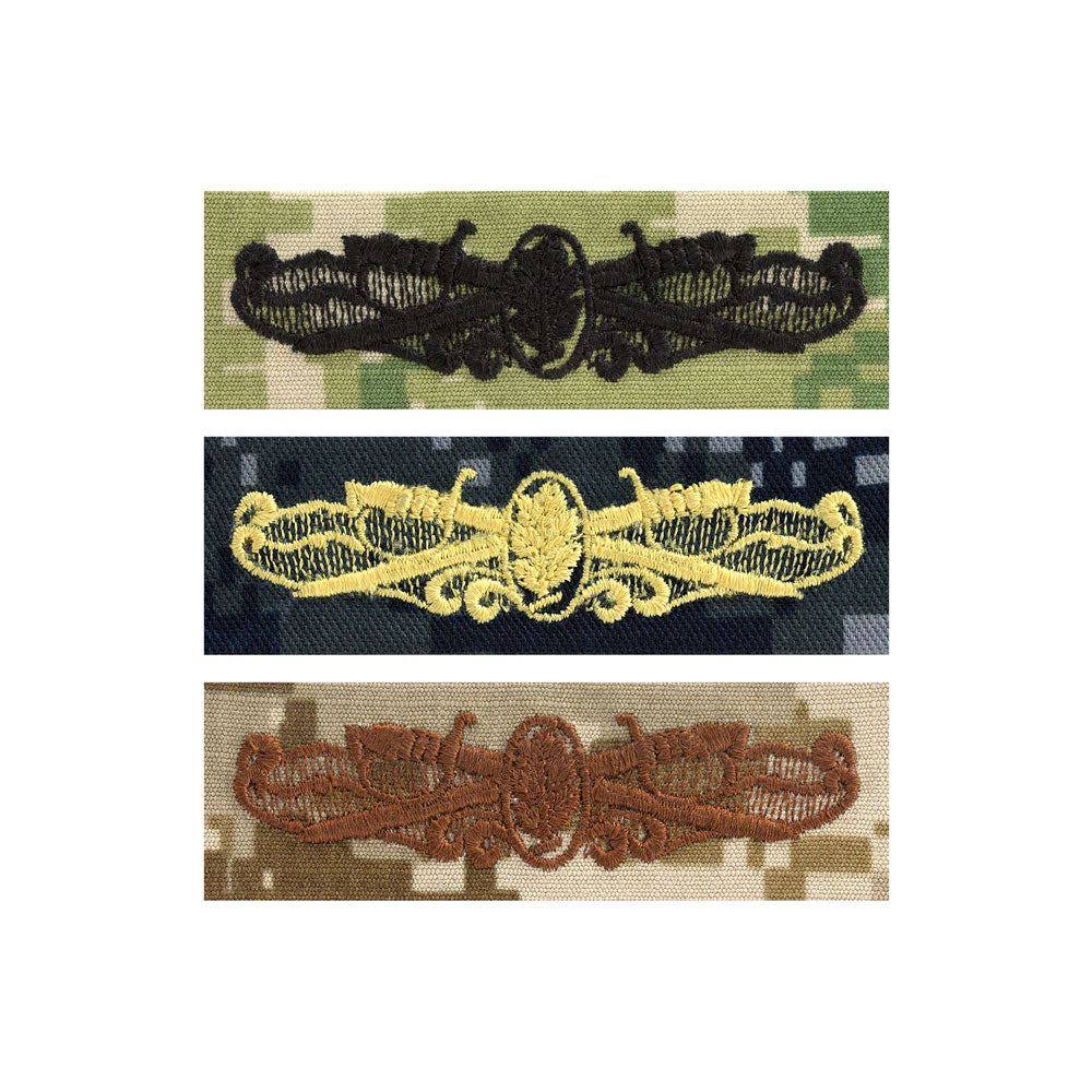 US Navy Embroidered Badge - Surface Warfare Medical Service Badges