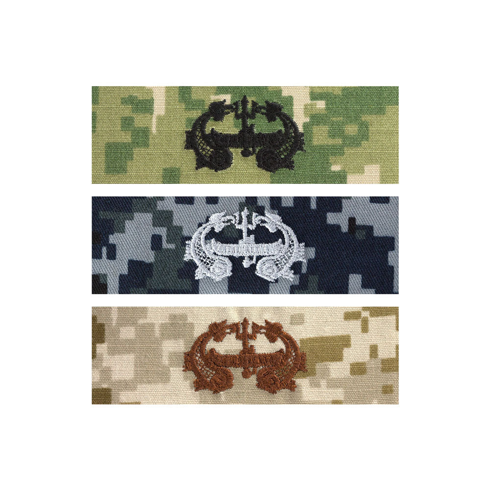 US Navy Embroidered Badge - Deep Submergence Enlisted Badges