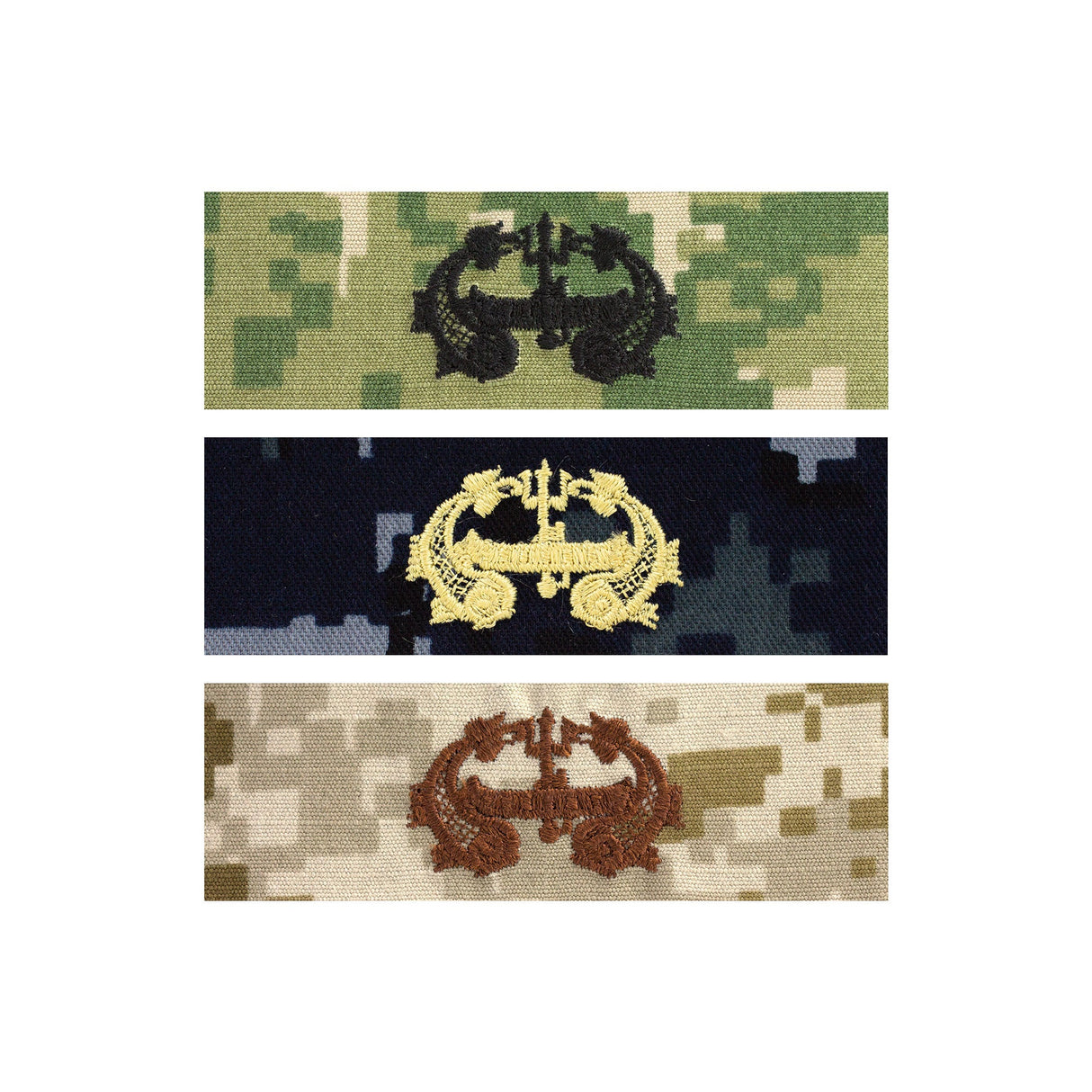 US Navy Embroidered Badge - Deep Submergence Officer Badges