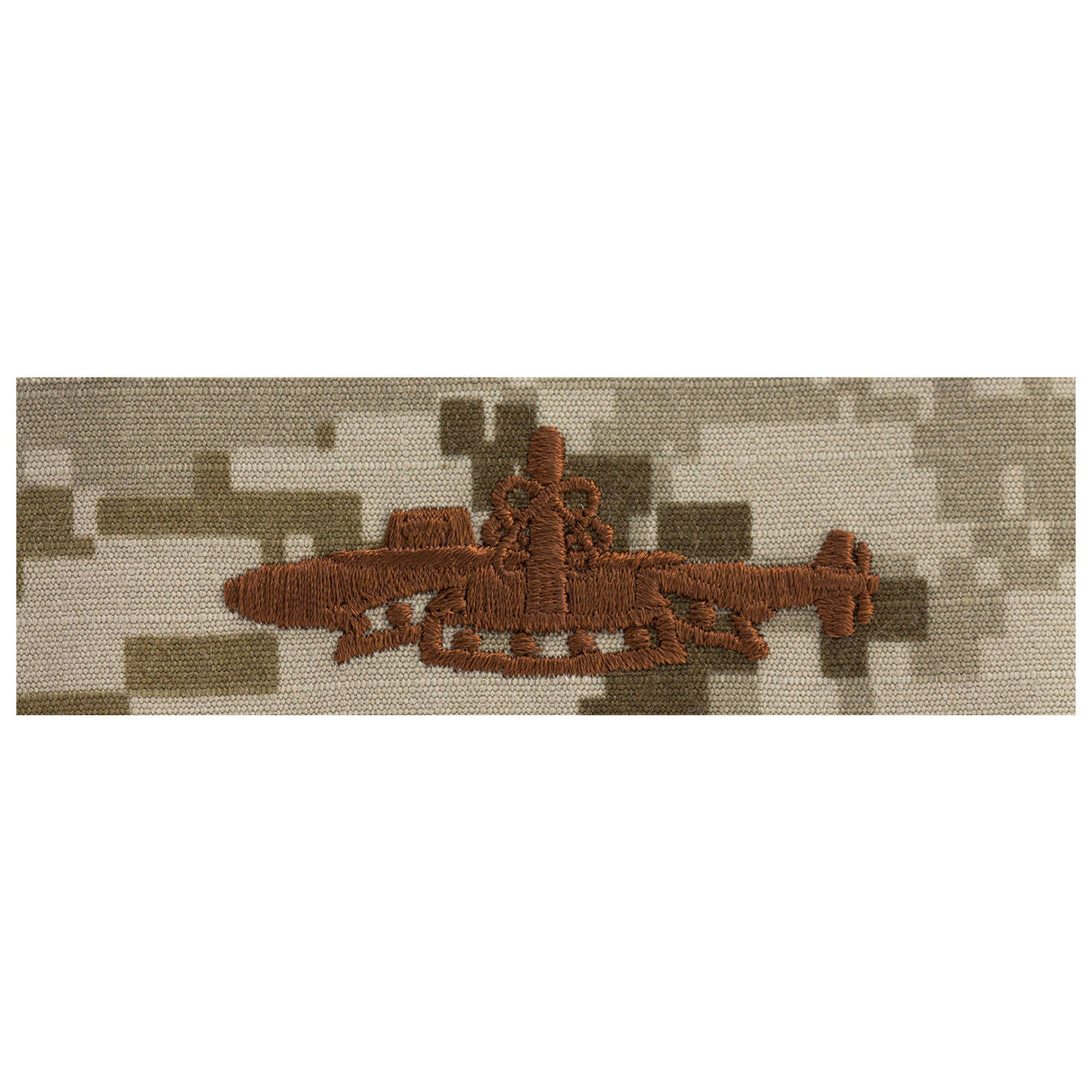 US Navy Embroidered Badge - SSBN Deterrent Patrol Officer Badges 84873