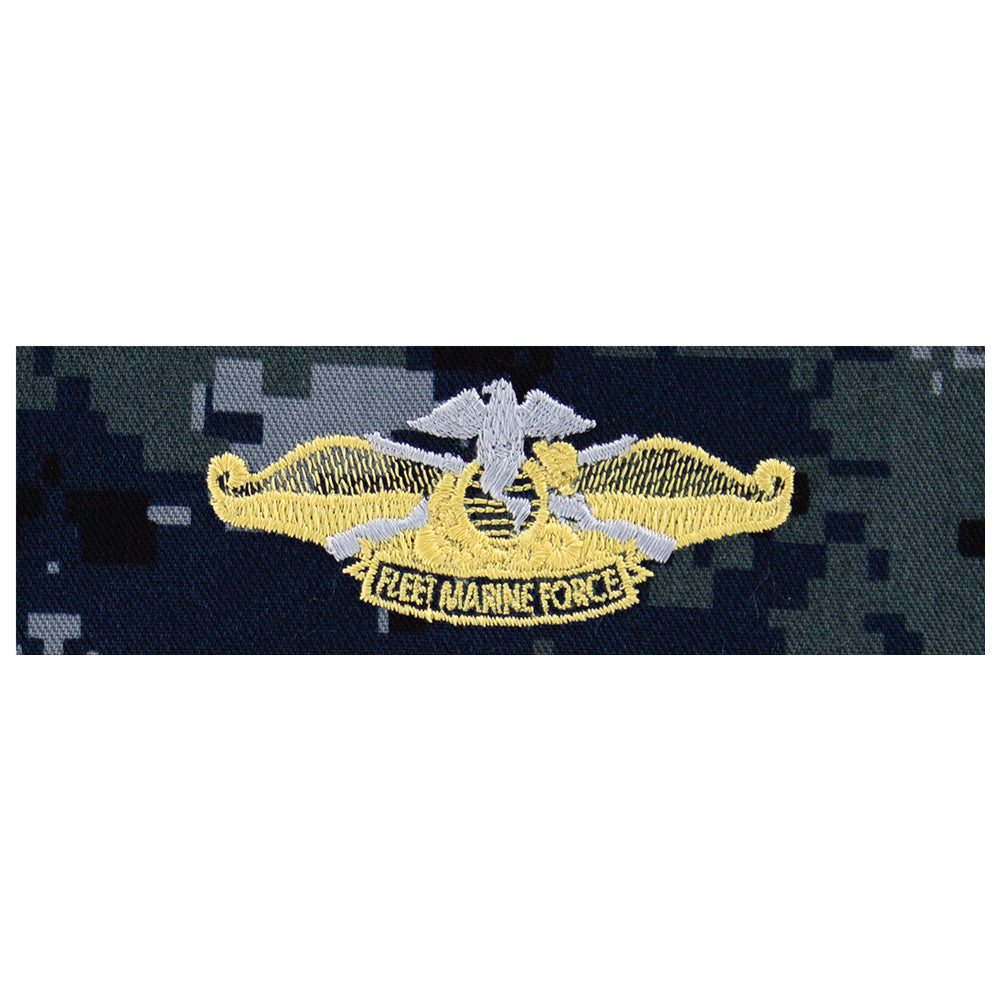 US Navy Embroidered Badge - Fleet Marine Force Officer Badges 84898