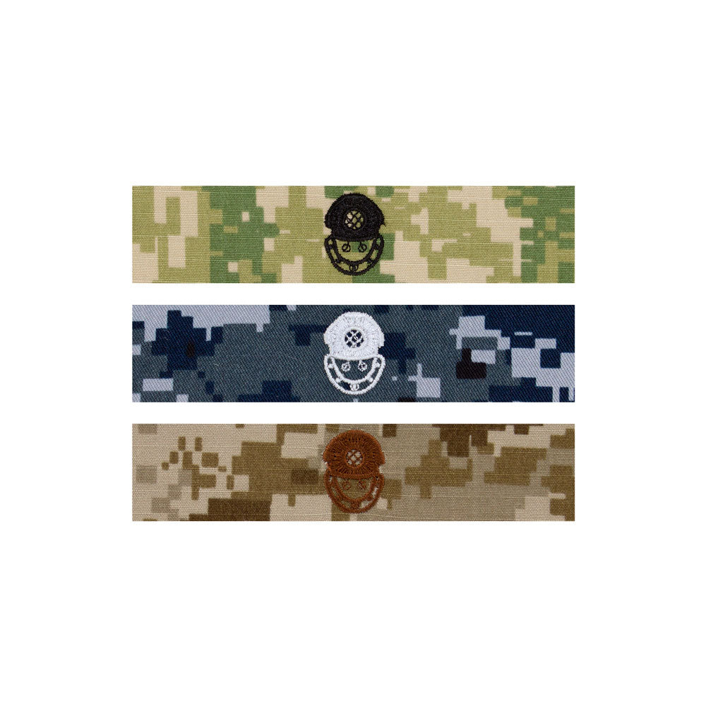 US Navy Embroidered Badge - Diver Second Class Badges