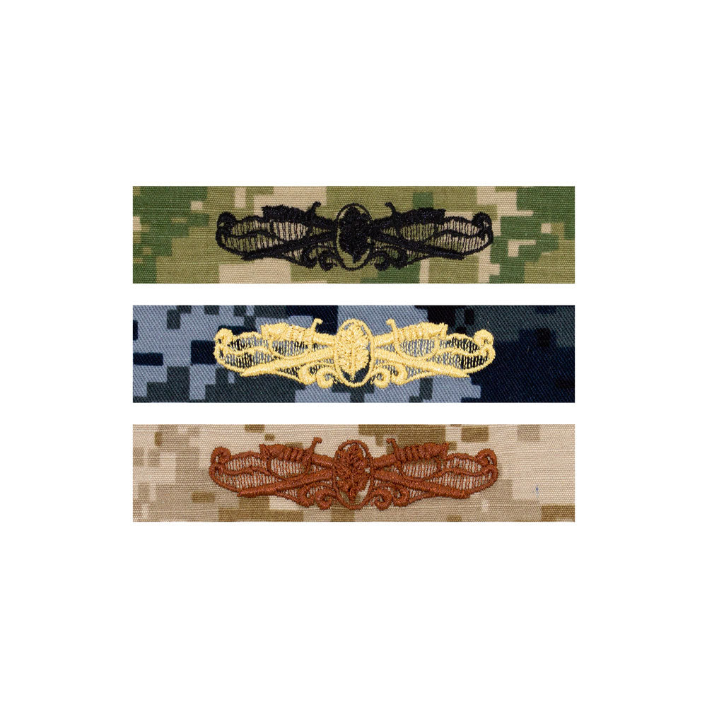 US Navy Embroidered Badge - Surface Warfare Nurse Badges
