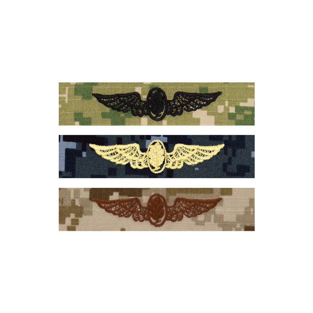 US Navy Embroidered Badge - Aviation Physiologist Badges