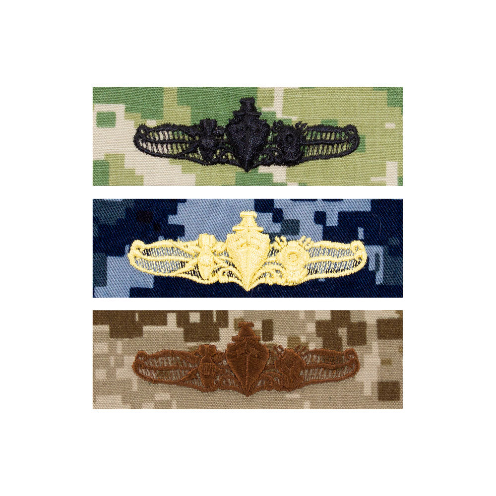 US Navy Embroidered Badge - Special Operations Officer Badges