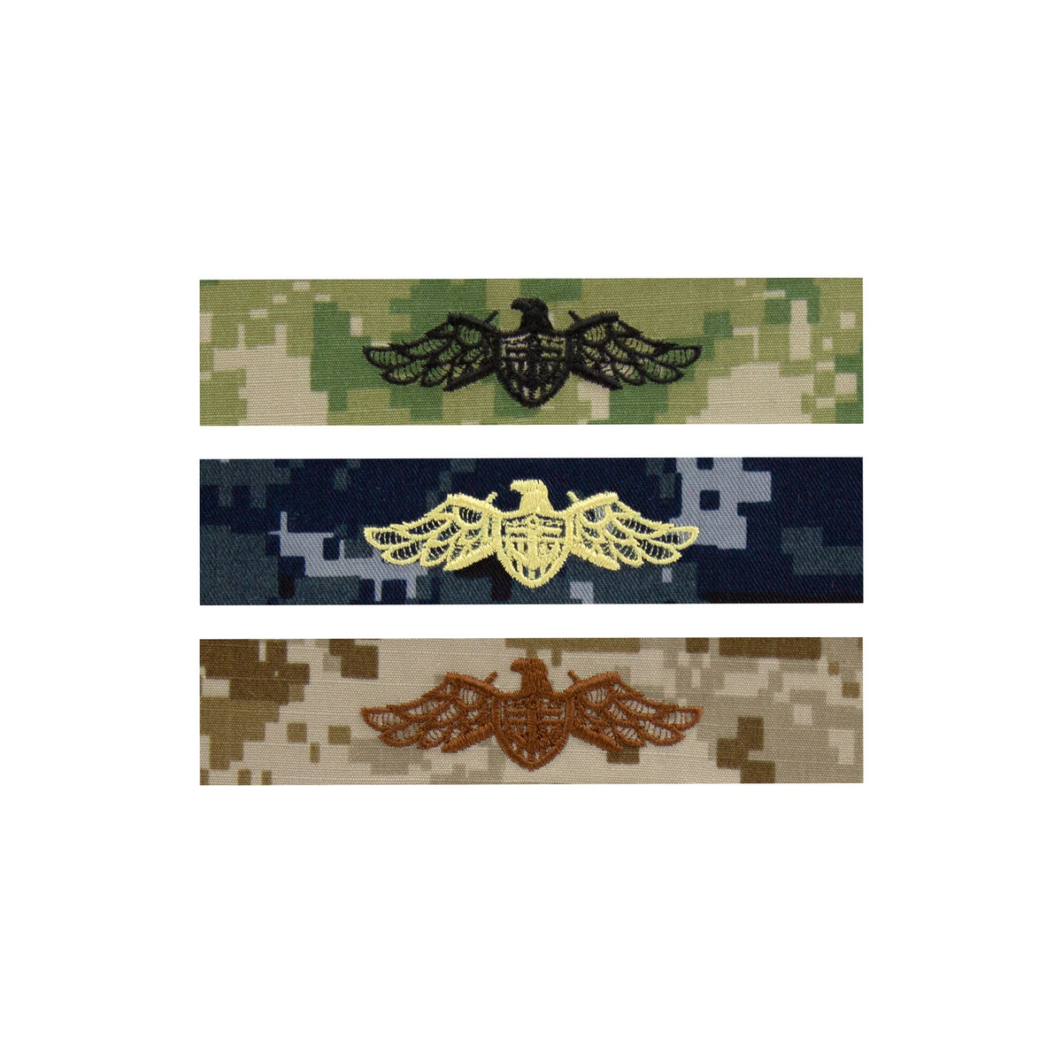 US Navy Embroidered Badge - Strategic Sealift Badges