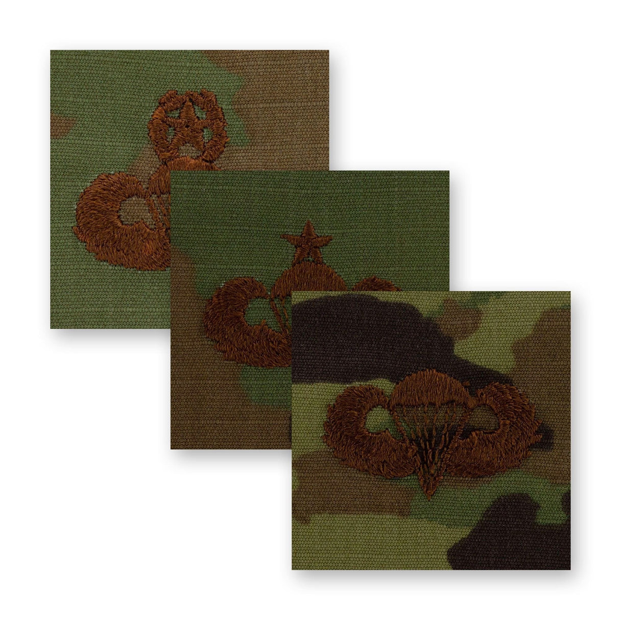 Air Force Parachutist Badges Embroidered - OCP Badges