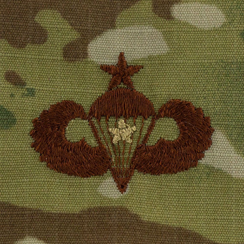 Air Force Senior Combat Parachutist Badges Embroidered - OCP Badges 85076