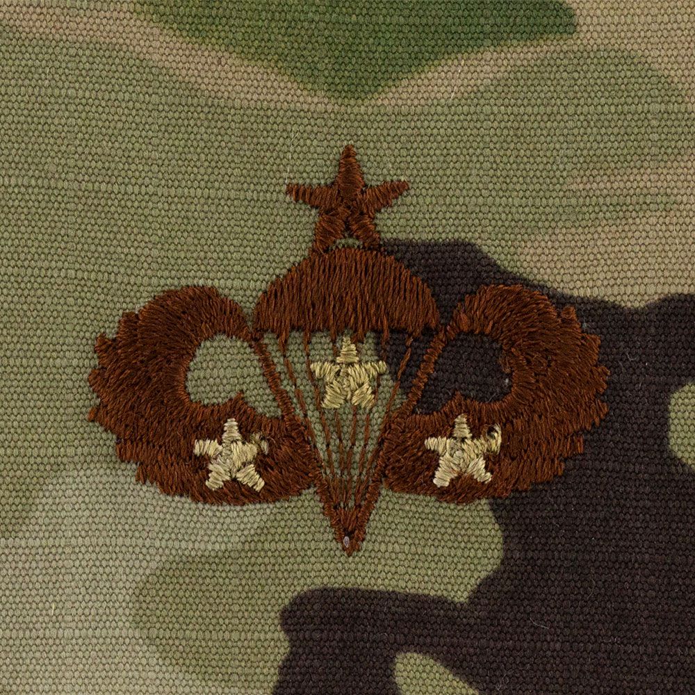 Air Force Senior Combat Parachutist Badges Embroidered - OCP Badges 85078