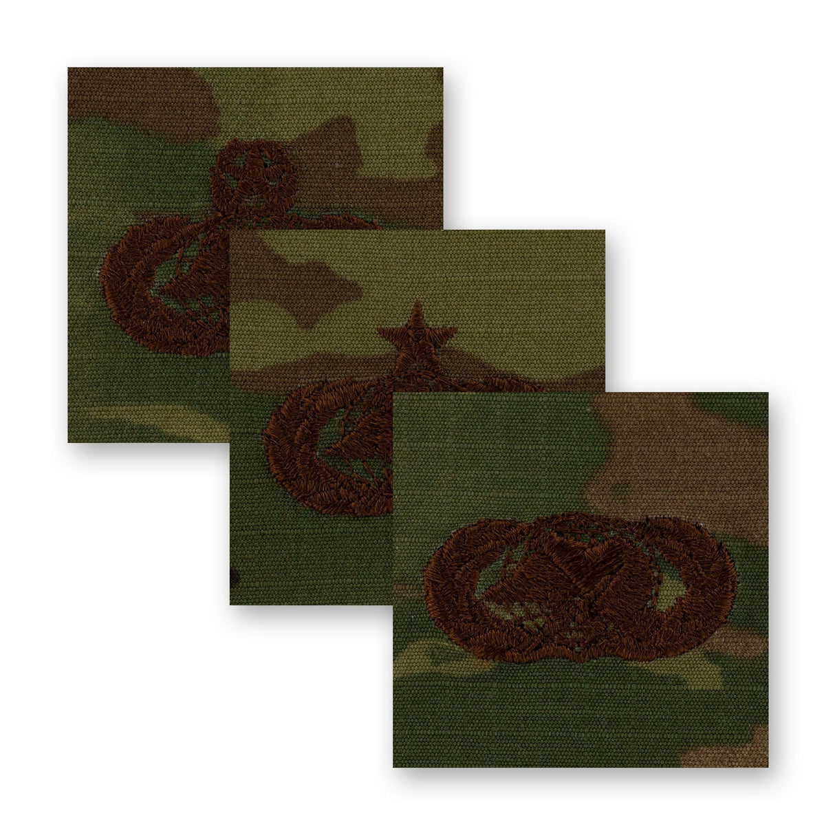 Air Force Supply Fuels Badges Embroidered - OCP Badges