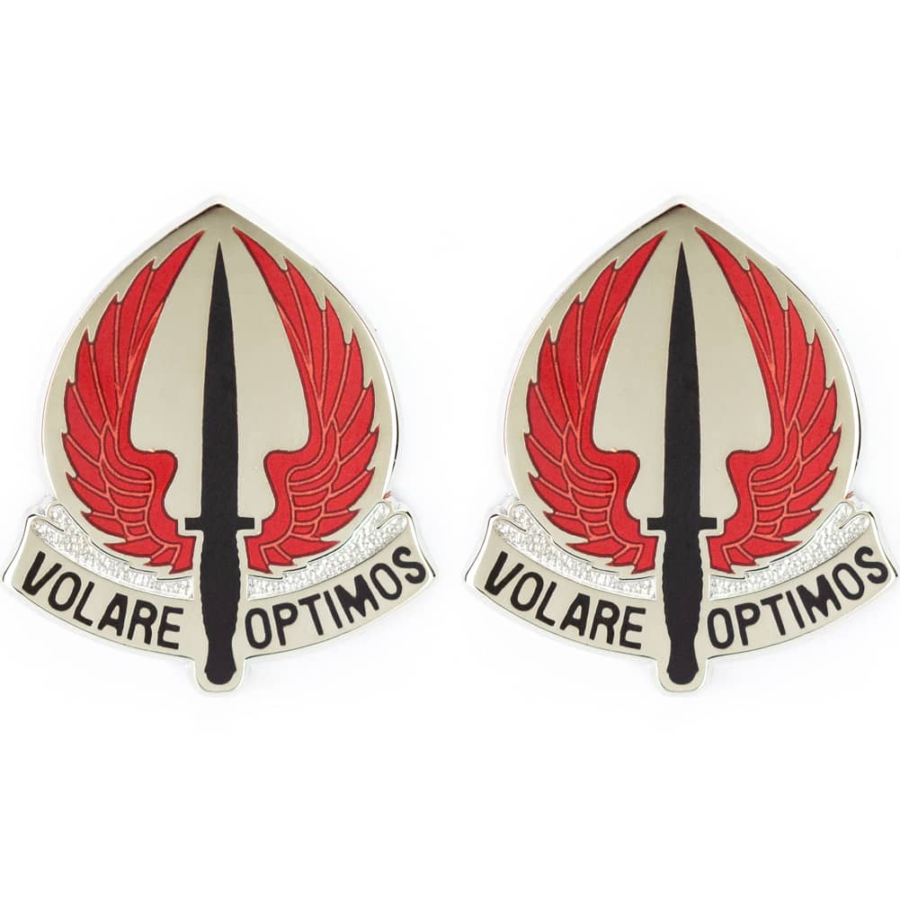 Special Operations Aviation Command Unit Crest (Volare Optimos) Army Unit Crests