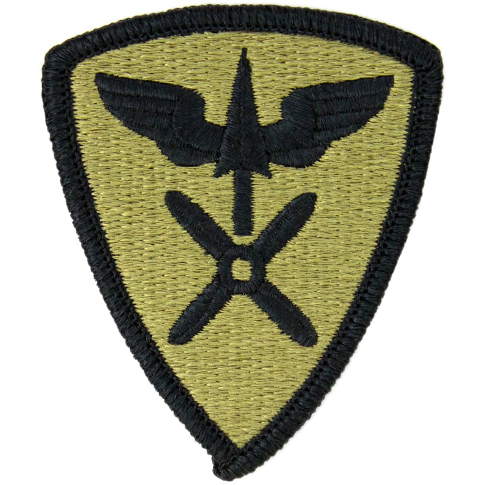 110th Aviation Brigade OCP/Scorpion Patch Patches and Service Stripes