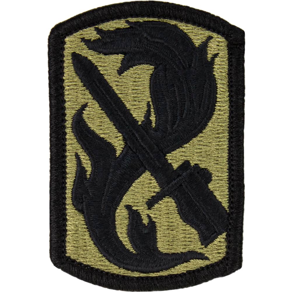 198th Infantry Brigade OCP/Scorpion Patch Patches and Service Stripes