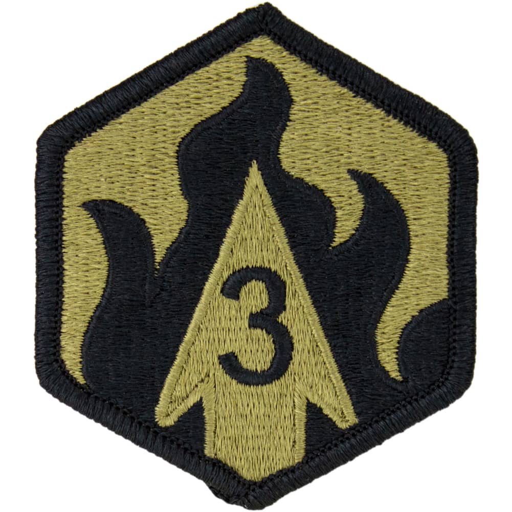 3rd Chemical Brigade OCP/Scorpion Patch Patches and Service Stripes