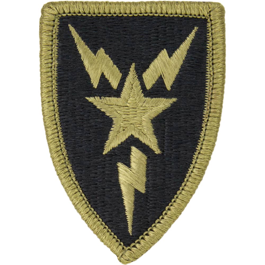 3rd Signal Brigade OCP/Scorpion Patch Patches and Service Stripes