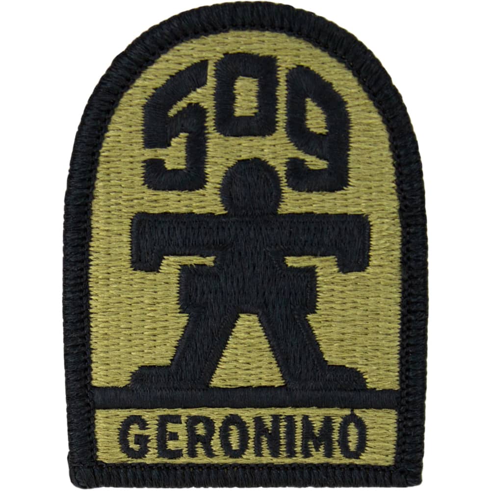 509th Infantry Geronimo OCP/Scorpion Patch Patches and Service Stripes