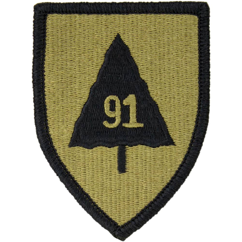 91st Infantry Division OCP/Scorpion Patch Patches and Service Stripes