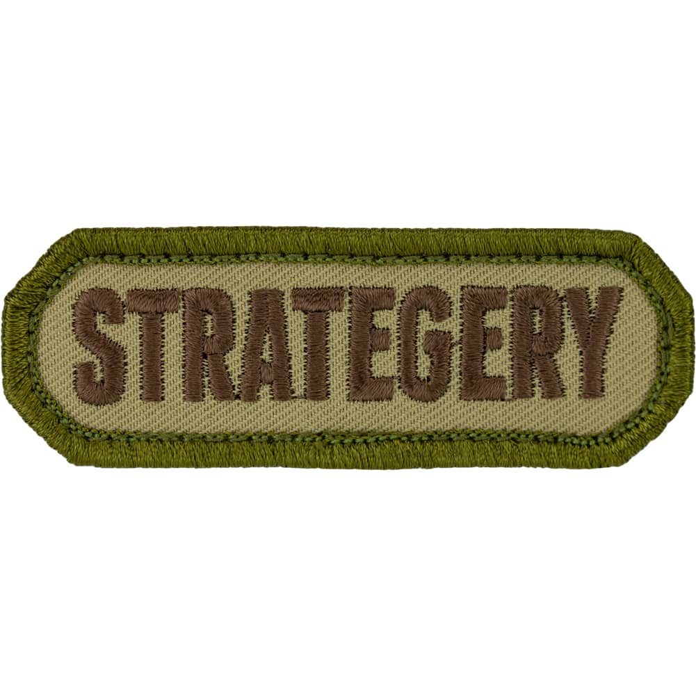 Strategery OCP/Scorpion Patch Patches and Service Stripes