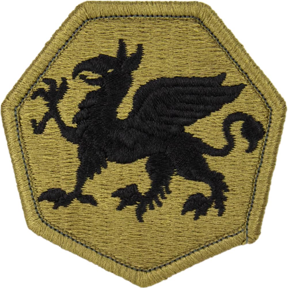 108th Airborne Division OCP/Scorpion Patch Patches and Service Stripes