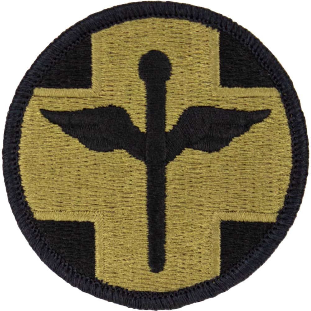 818th Hospital Brigade OCP/Scorpion Patch Patches and Service Stripes