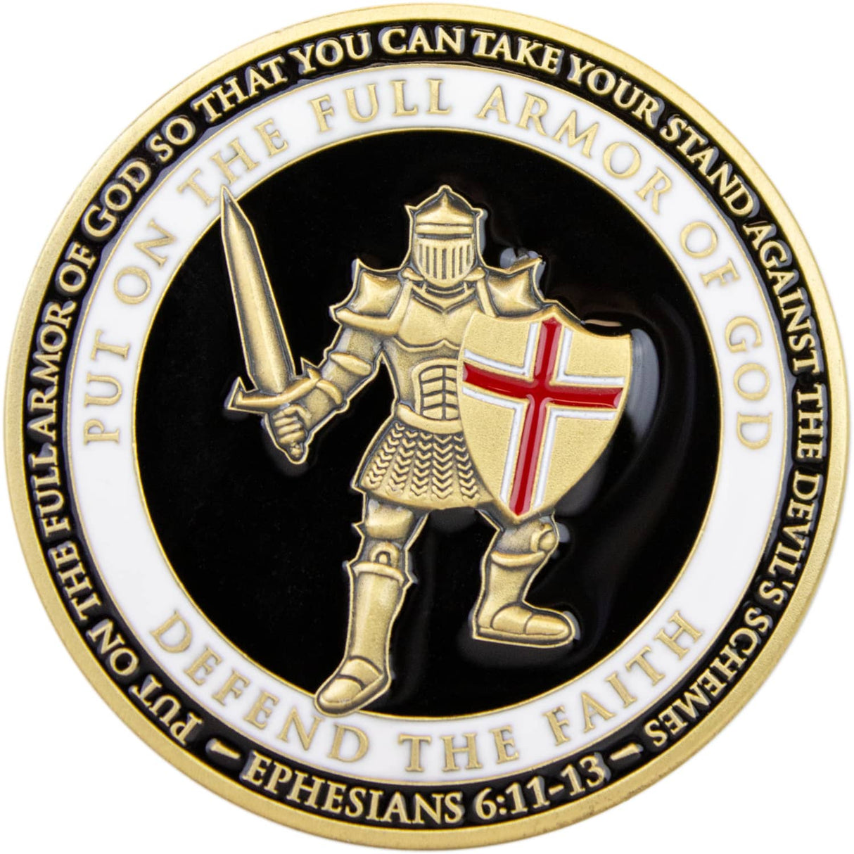 Armor of God Challenge Coin Challenge Coins