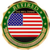 Retired - U.S. Army Challenge Coin