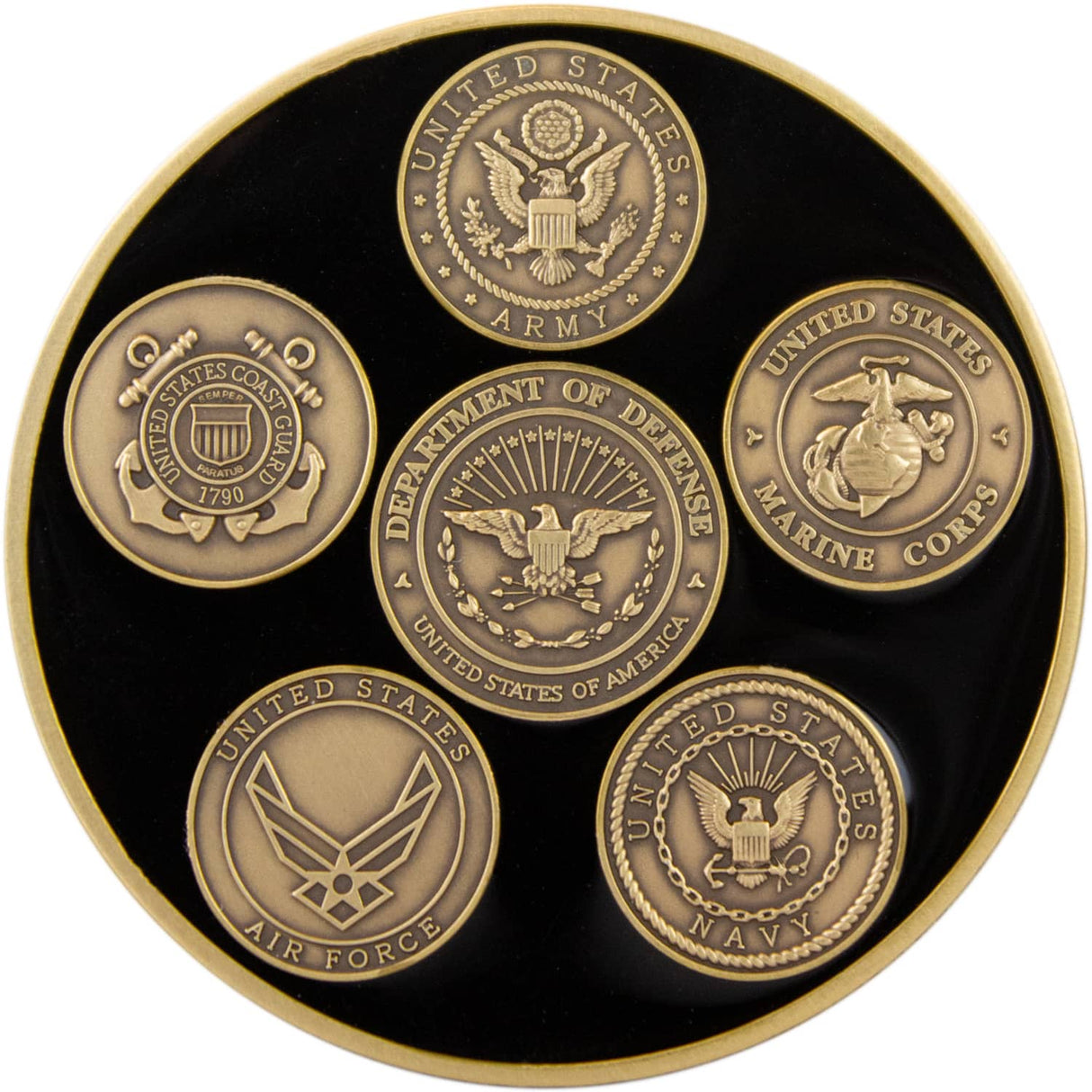 Defend Your Country Uncle Sam Challenge Coin Challenge Coins