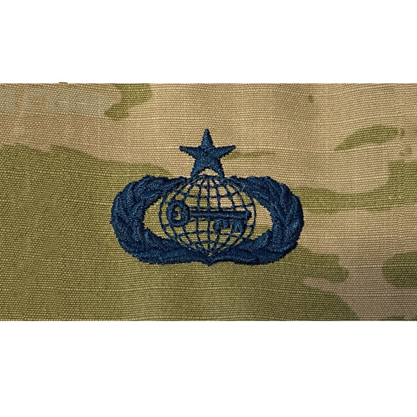Space Force Intelligence Badges Embroidered - OCP Badges 85677