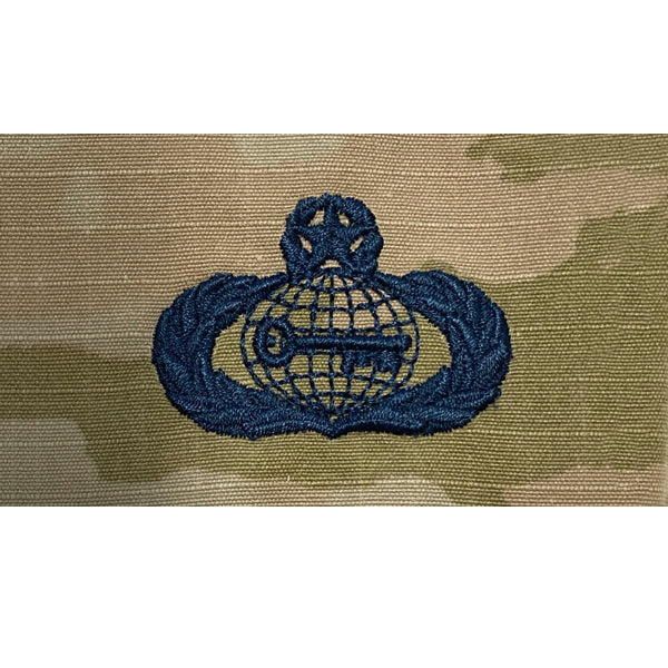 Space Force Intelligence Badges Embroidered - OCP Badges 85678