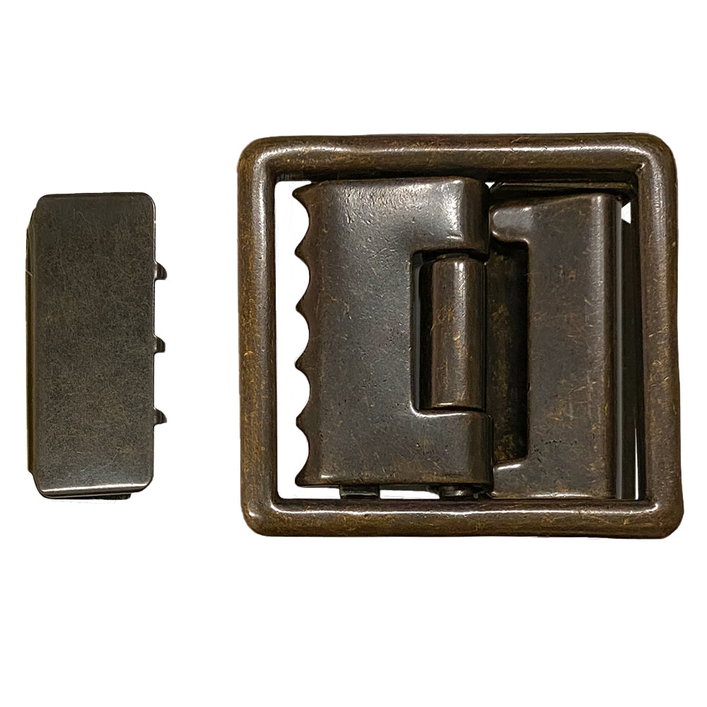 Army AGSU Buckle and Tip - Antique Finish Dress Uniform Accessories