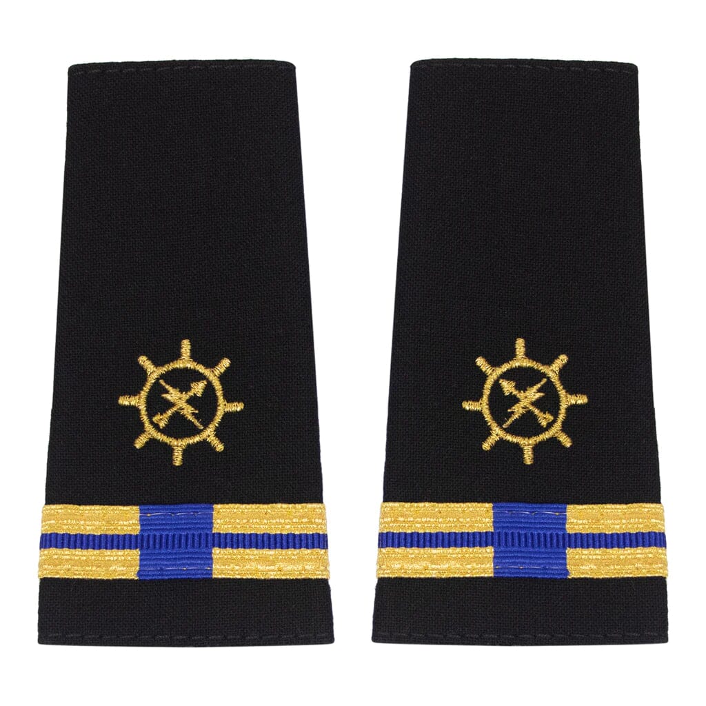 Navy Soft Shoulder Marks - Operations Technician - Sold in Pairs Rank 85982