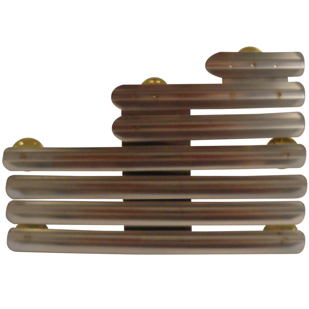 Staggered-Right 17 Ribbon Mount Ribbon and Medal Mounts 863