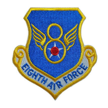 8th Air Force Command Patch Patches and Service Stripes AFR-8046