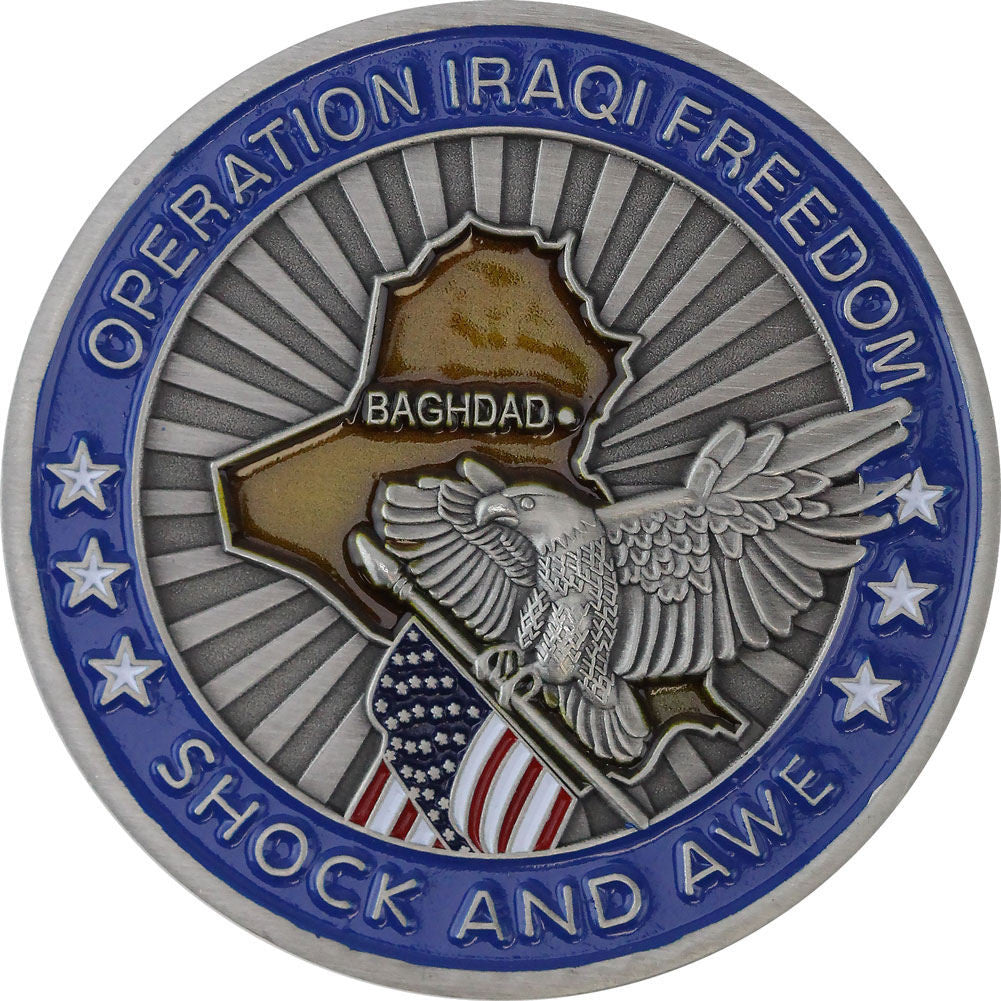 Operation Iraqi Freedom Challenge Coin Challenge Coins