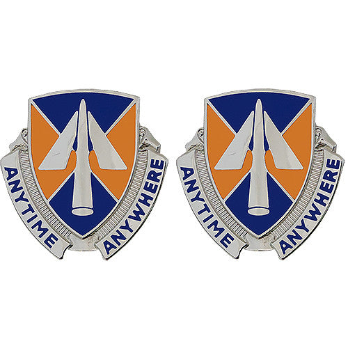 9th Aviation Battalion Unit Crest (Anytime Anywhere) Army Unit Crests