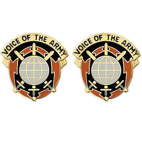 Network Enterprise Technology Command Unit Crest (Voice of the Army) Army Unit Crests