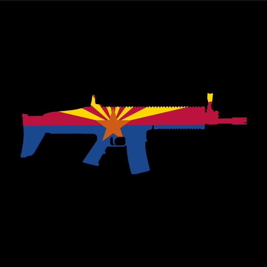 Arizona Scar Flag T-shirt Shirts