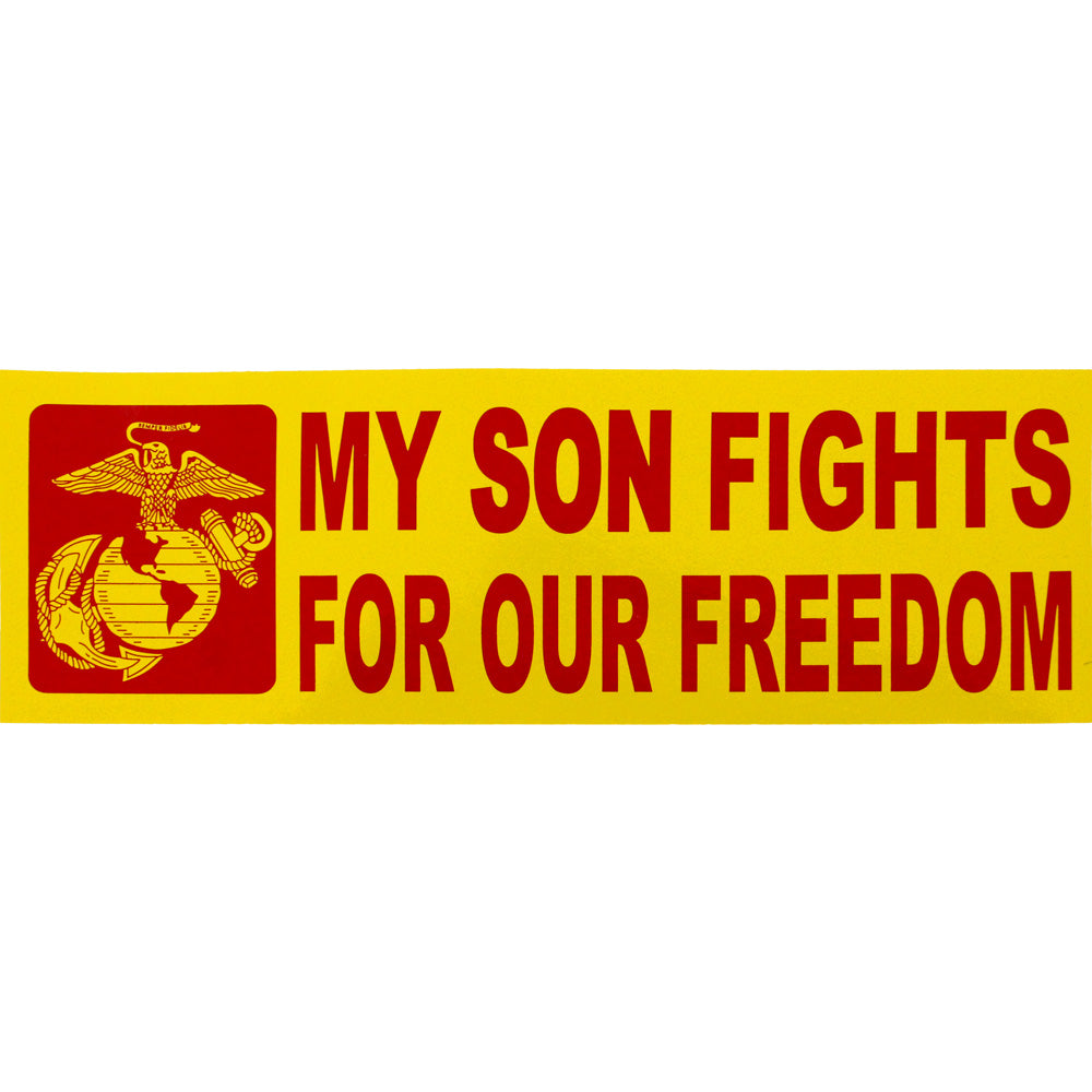 My Son Fights For Our Freedom Bumper Sticker Stickers and Decals BP-0016