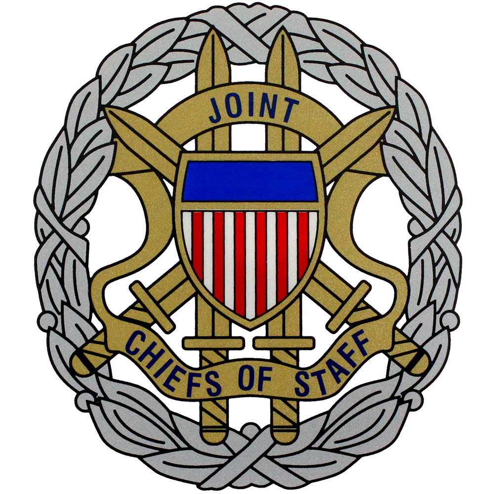 Joint Chiefs Of Staff Clear Decal Stickers and Decals BP-0217