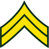 Army Enlisted Rank Decal